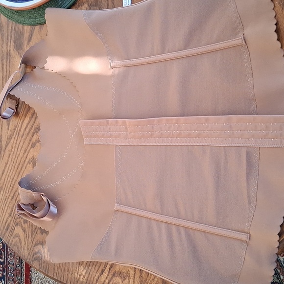 Prima Valentina Tan Nude Underbust Body Shapewear Plus Size 3X - Picture 8 of 11